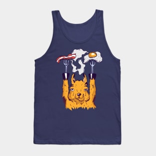 breakfast llama Tank Top